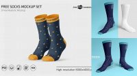 9374+ Sock Mockup Professional PSD Resource