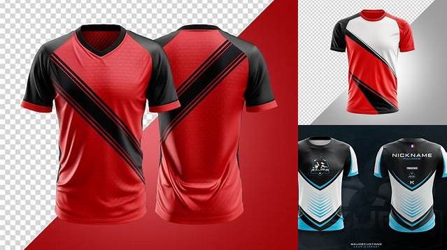 9375+ Esport Jersey Mockup High-Quality PSD Files