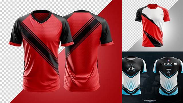 9375+ Esport Jersey Mockup High-Quality PSD Files