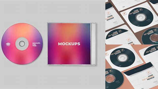 9378+ Cd Mockup Generator Free Include TIFF