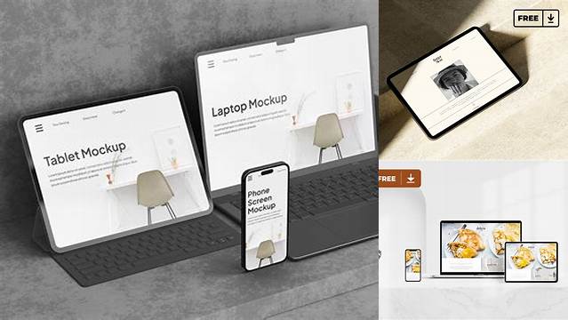 9383+ Free Device Mockup Fully Layered Photoshop Freebie