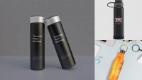 9385+ Thermos Mockup PSD Download