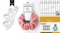 9391+ Scrunchie Packaging Template Digital Download