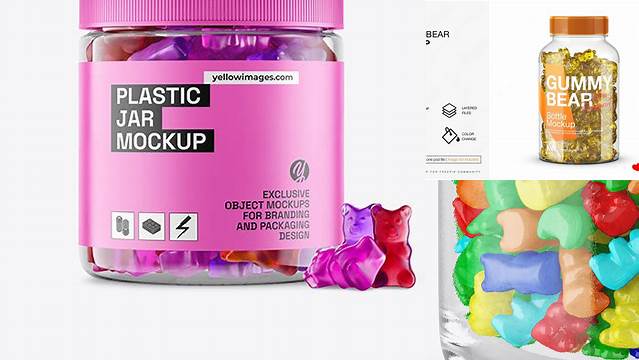 9401+ Gummy Bear Mockup Download Free