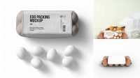 9402+ Egg Packaging Mockup Custom Mockup PSD for Free