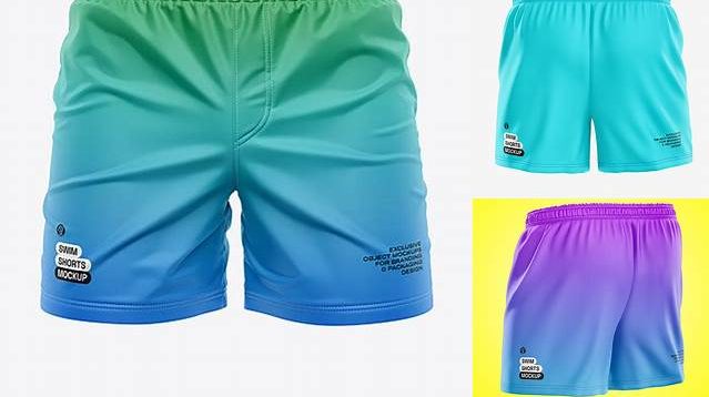 9411+ Swim Trunks Mockup Free Free Mockup Templates