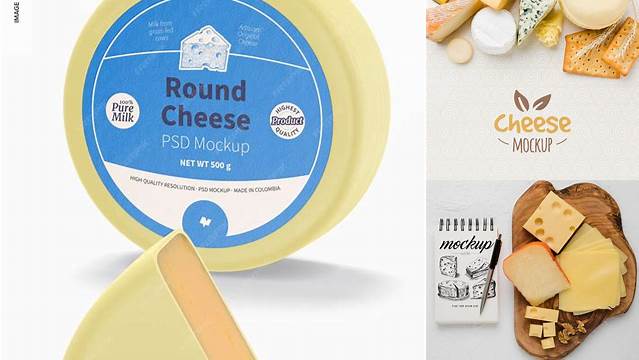 9416+ Cheese Mockup Free Download Elegant PSD Mockup