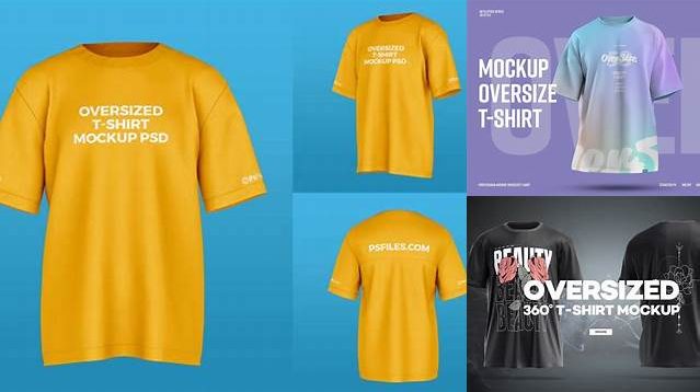 9420+ Oversized T Shirt Mockup Psd Hight Resolution