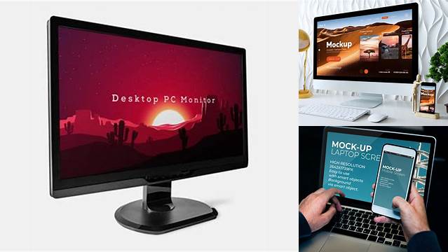 9424+ Psd Computer Mockup Photoshop Freebie