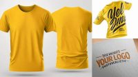 9424+ Yellow Images Mockups Free Download Professional PSD Template