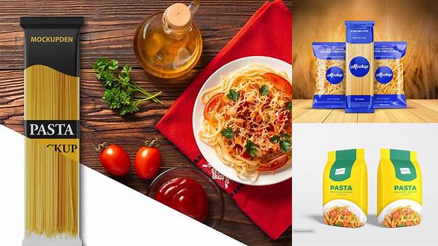 9435+ Pasta Bag Mockup Exclusive PSD Design Freebie