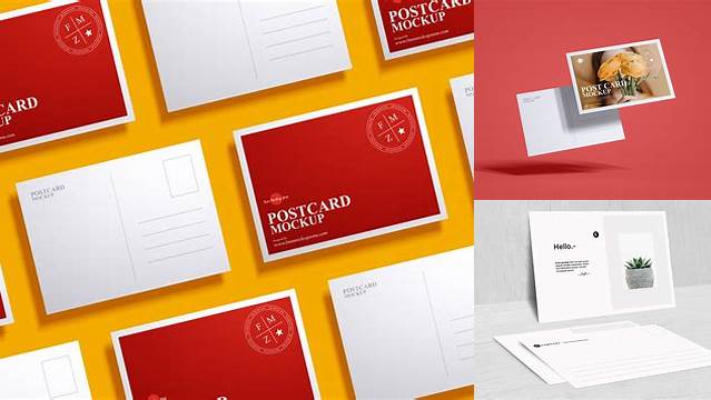 9435+ Postcards Mockup Download Free