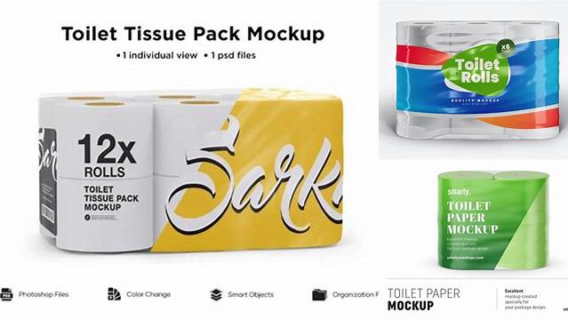 9438+ Toilet Paper Mockup Free Download Include TIFF