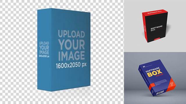 9440+ Software Box Mockup Generator Free Smart PNG Image