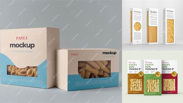 9441+ Pasta Box Mockup High Resolution