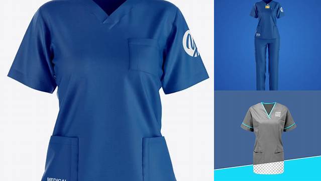 9466+ Medical Uniform Mockup Free Free Creative Design