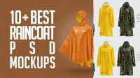 9466+ Mockup Raincoat Best for Showcase