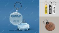 9477+ Keychain Mockup Generator Easy Editable