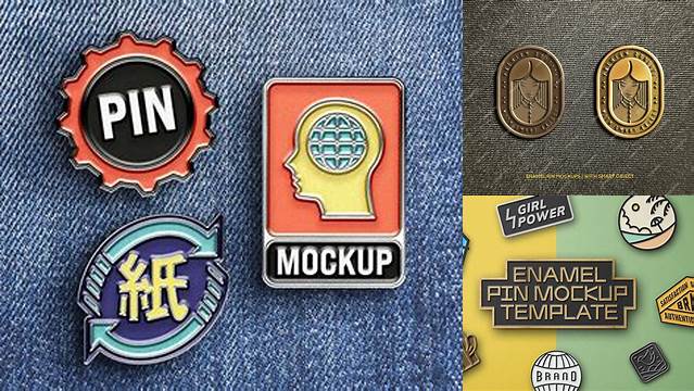 9477+ Logo Enamel Pin Mockup Vk Exclusive Free Photoshop Mockup