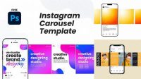 9481+ Instagram Carousel Mockup Psd Free Smart Layer PSD