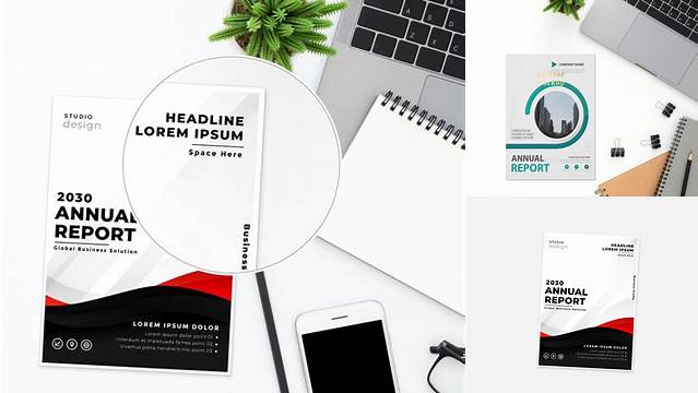 9483+ Report Mockup Professional Design PSD