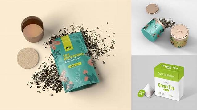 9485+ Tea Mockup High-Quality Editable PSD