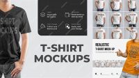 949+ Realistic T Shirt Mockups Include TIFF