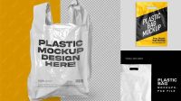 9501+ Plastic Bag Mockup Free Editable Design File