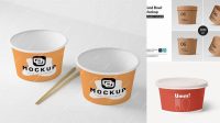 9516+ Paper Bowl Mockup Best Free Resource