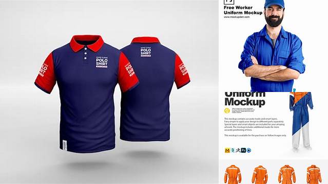 9518+ Free Uniform Mockup Free Creative Design