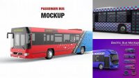 952+ Bus Wrap Mockup Creative PSD Resources