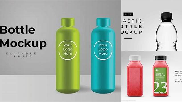 952+ Plastic Bottle Mockup Download Free