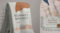 9530+ Blanket Mock Up Free PSD