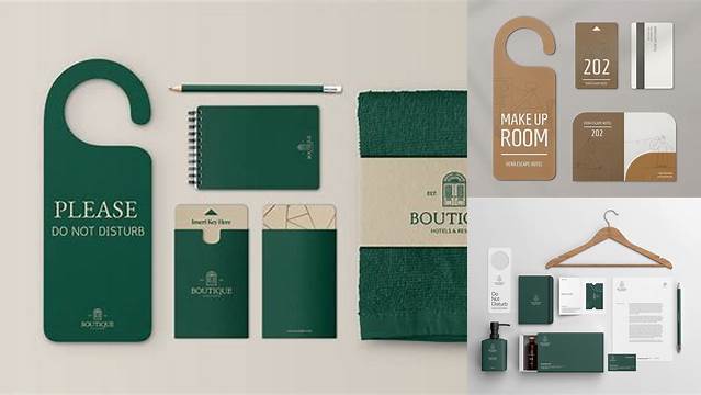 9535+ Hotel Branding Mockup Smart PNG Image