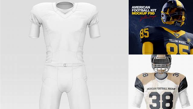 9544+ American Football Uniform Mockup Download Professional PSD