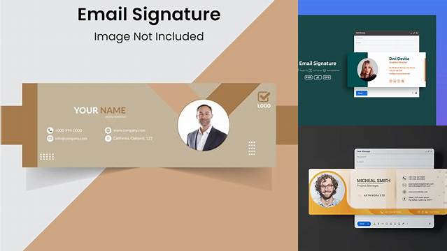 9547+ Email Footer Mockup Digital Download