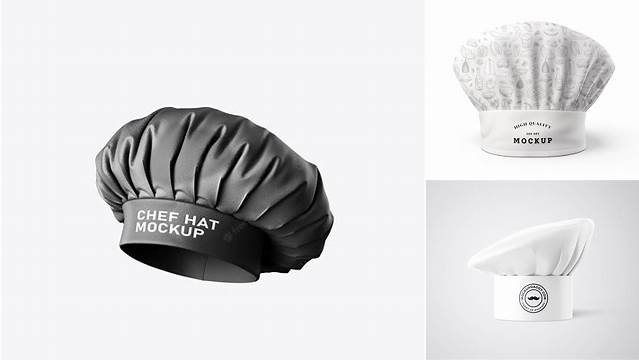 9551+ Chef Hat Mockup Mockup PSD