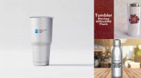 9553+ Download Mockup Tumbler Include TIFF