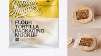 9558+ Tortilla Packaging Mockup Hight Resolution