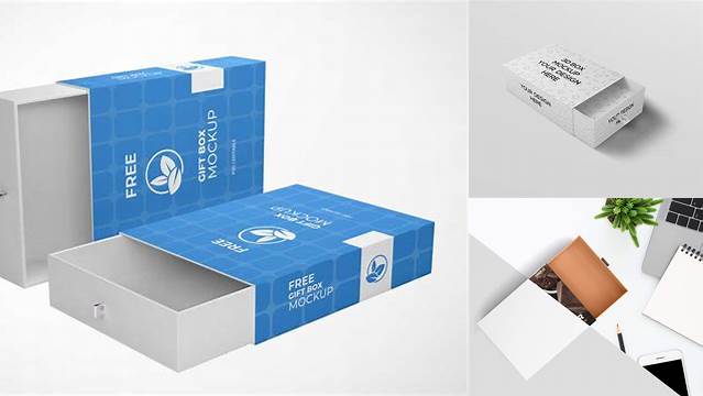 9559+ Drawer Box Mockup Easy-to-Use PSD Template