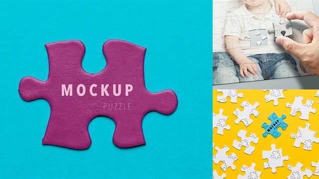 9575+ Puzzle Mockup Free Download Free PSD