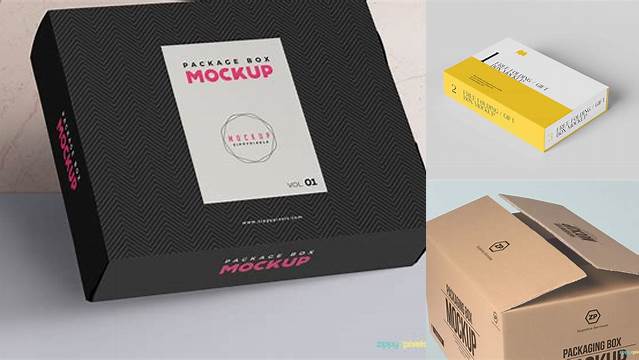 9576+ Box Mockup Psd Free Download Include TIFF