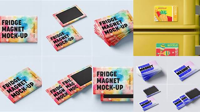 9579+ Magnet Mockup Psd Free PSD File for Designers