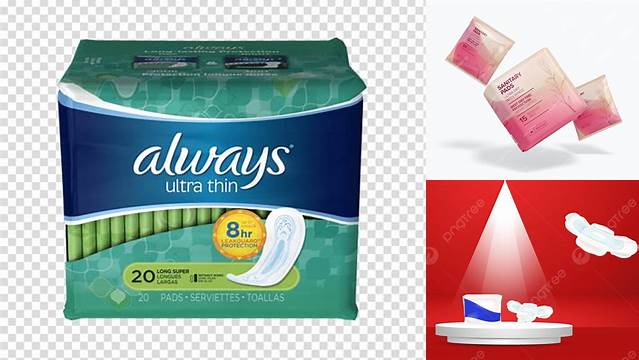 9585+ Sanitary Pads Mockup Free Download Smart PNG Image