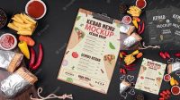 9598+ Kebab Mockup PSD Free Download