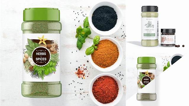 960+ Spice Jar Mockup Free Free PSD