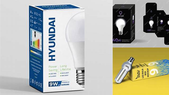 9605+ Led Bulb Packaging Design Psd Free Download Download Free