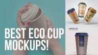 9605+ Mockup Eco Cup Free PSD