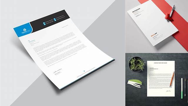 9606+ Hoja Membretada Mockup Free PSD Free Download