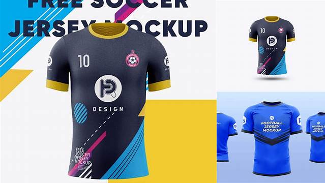 9609+ Mockup Jersey Football Cdr Free Graphic Mockup PSD